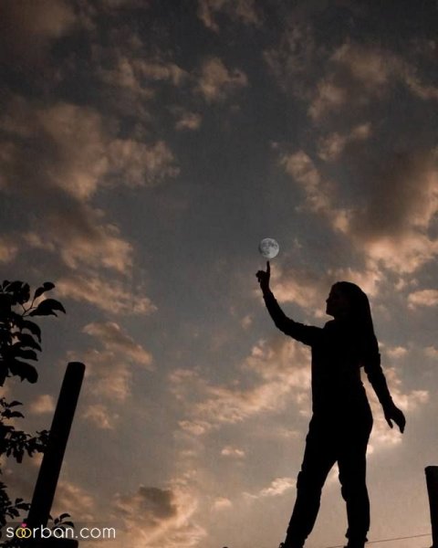  عکس ماه و خورشید برای پروفایل