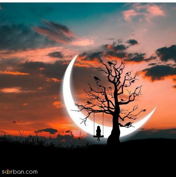  عکس ماه و خورشید برای پروفایل