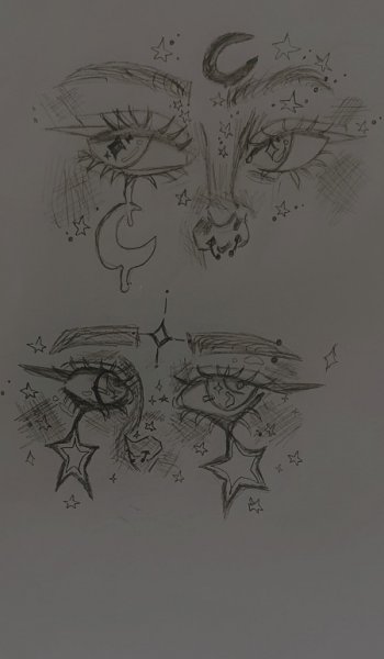  بک گراند ماه و ستاره