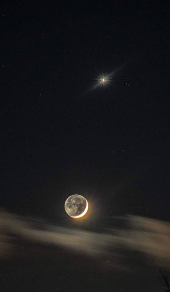  بک گراند ماه و ستاره