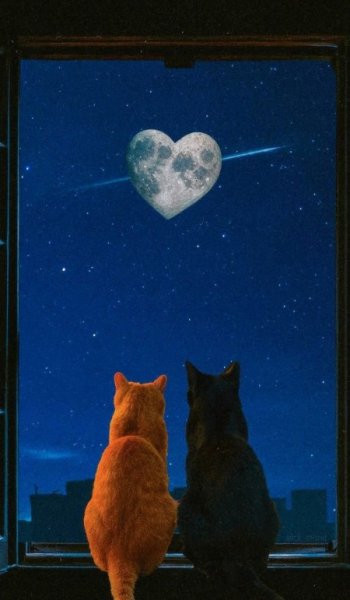  بک گراند ماه و ستاره