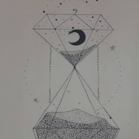  بک گراند ماه و ستاره