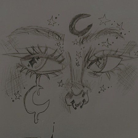  بک گراند ماه و ستاره