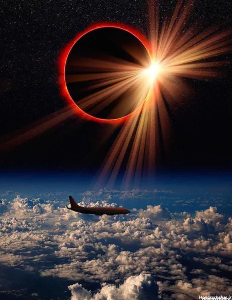  بک گراند ماه خونین