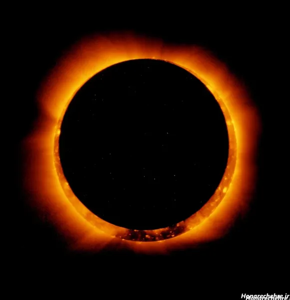 عکس ماه قرمز واقعی