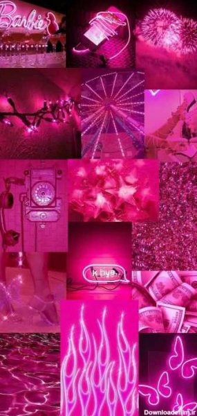  بک گراند صورتی جیغ