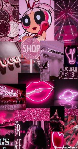  بک گراند صورتی جیغ