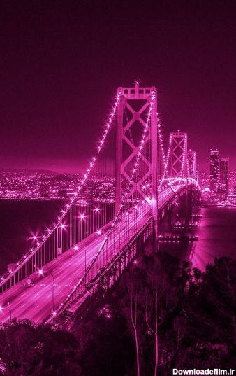  بک گراند صورتی جیغ