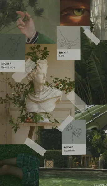  بک گراند سبز پاستیلی