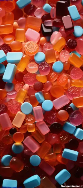  بک گراند سبز پاستیلی