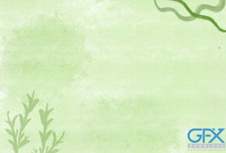  بک گراند سبز پاستیلی ساده