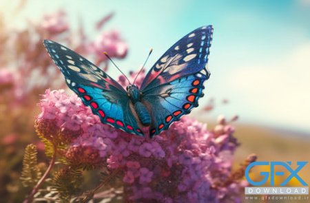 عکس پروانه برای چاپ