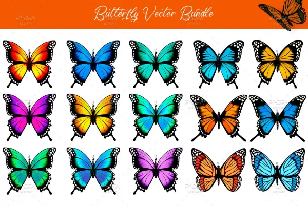  عکس پروانه فانتزی