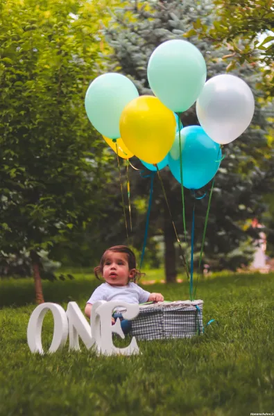  ایده عکاسی تولد کودک در طبیعت