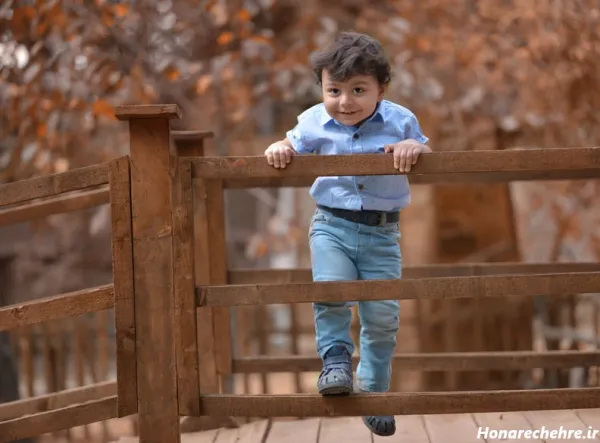  ژست عکس تولد دختر بچه در طبیعت