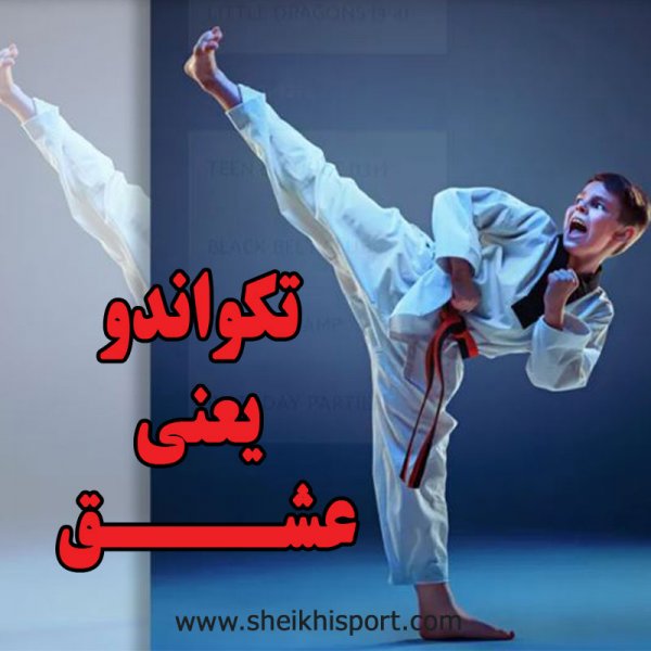 عکس نوشته تکواندو برای پروفایل