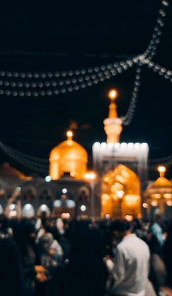 عکس مینیمال حرم امام رضا