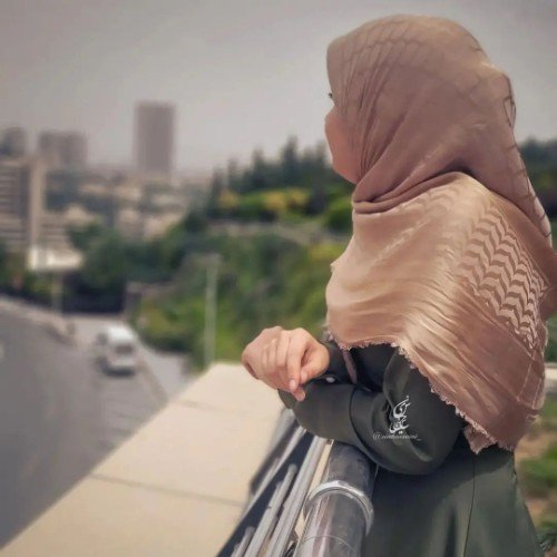 عکس دختر با حجاب مینیمال