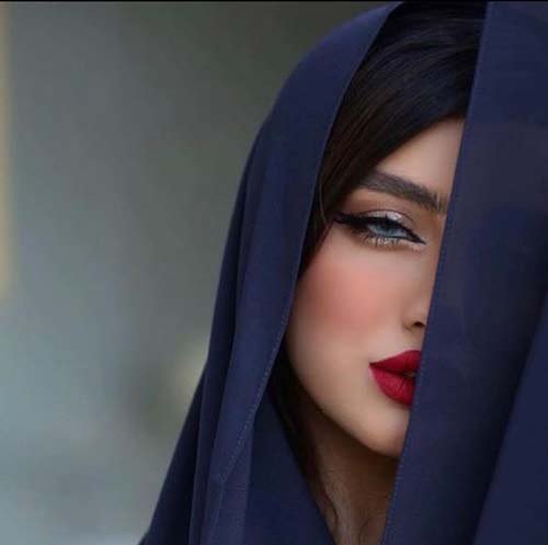  عکس دختر با حجاب مینیمال