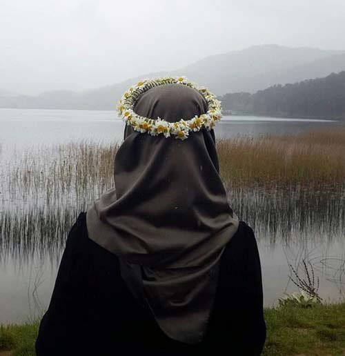  عکس دختر با حجاب مینیمال