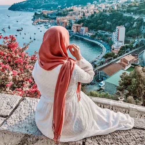  عکس دختر با حجاب مینیمال