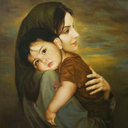  عکس مادر دختری