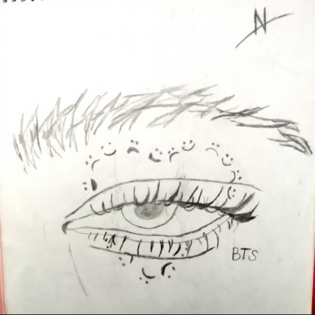 عکس نقاشی چشم