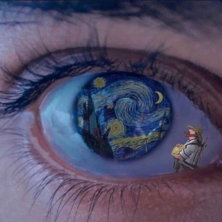  عکس نقاشی چشم