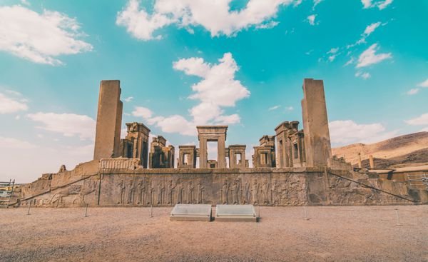  عکس تخت جمشید الان