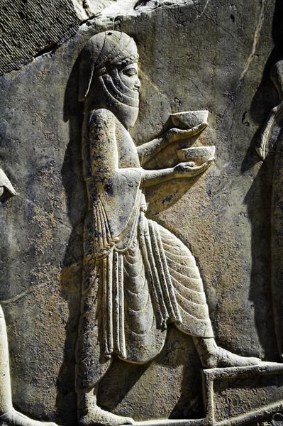  عکس تخت جمشید در زمان هخامنشیان