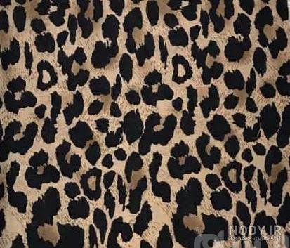 عکس پلنگی صورتی