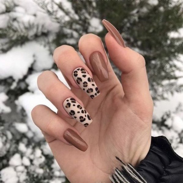  عکس پلنگی ناخن