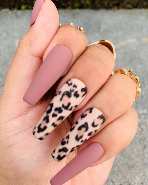  عکس پلنگی ناخن