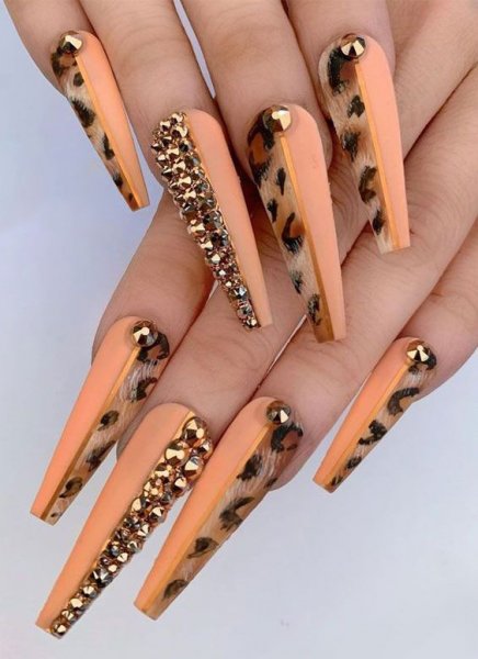  عکس پلنگی ناخن