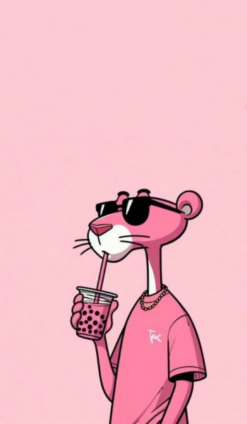  عکس پلنگ صورتی گنگ