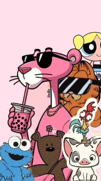  عکس پلنگ صورتی خفن