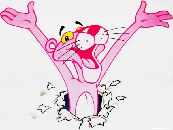  عکس پلنگ صورتی ترسناک