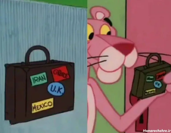  عکس پلنگ صورتی ترسناک