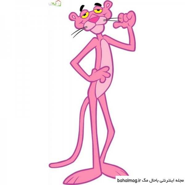  عکس پلنگ صورتی برای نقاشی