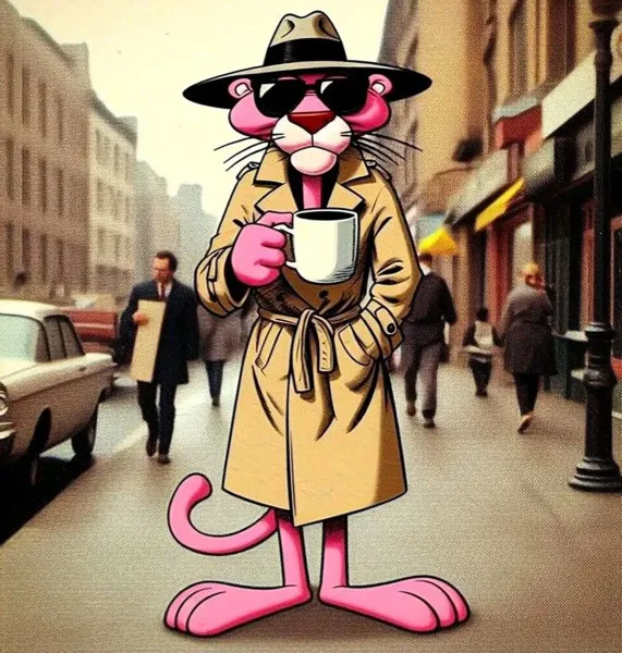  عکس پلنگ صورتی برای پروف