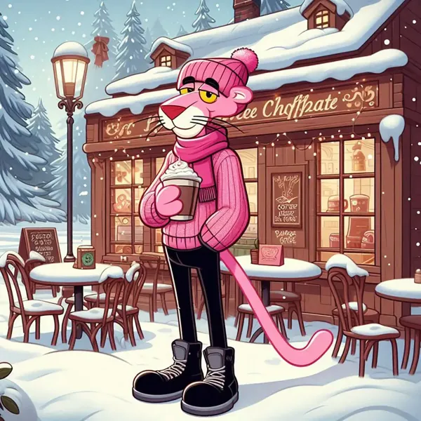  عکس پلنگ صورتی برای پروف