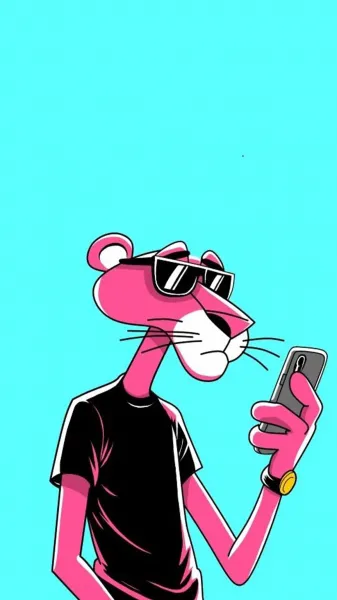  عکس پلنگ صورتی برای پروف