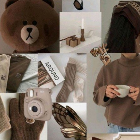  بک گراند قهوه ای پینترست