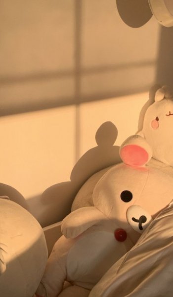  بک گراند خرس قهوه ای فانتزی