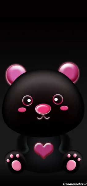  عکس خرس قهوه ای فانتزی