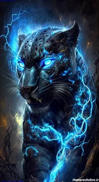  عکس ببر سیاه خفن