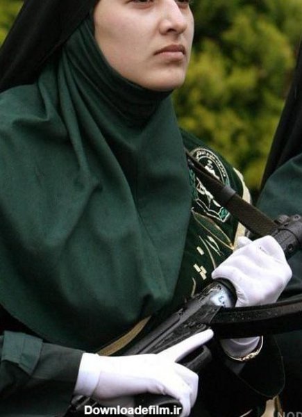  عکس دختر نظامی با حجاب