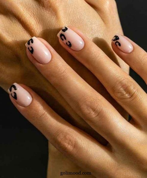  طرح ناخن پلنگی شیک