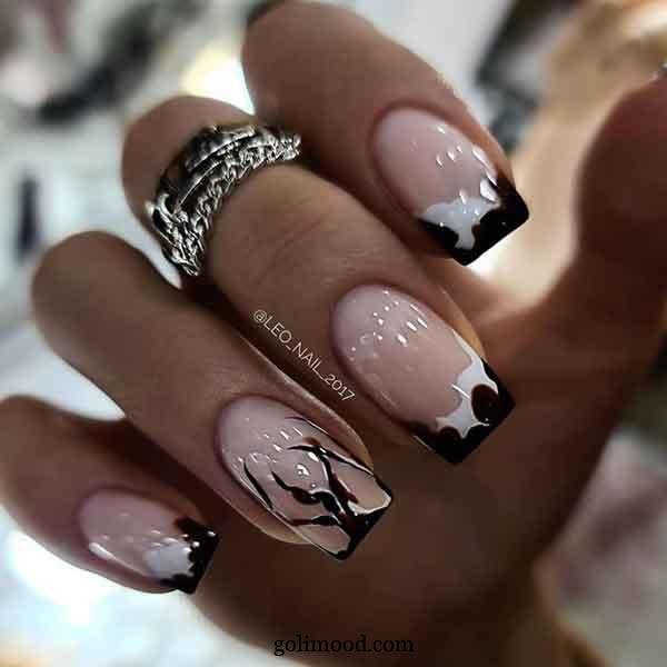  طرح ناخن پلنگی شیک