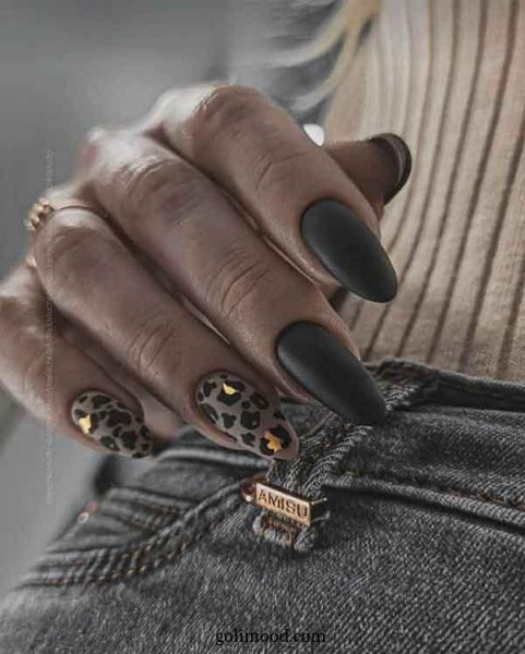  طرح ناخن پلنگی شیک